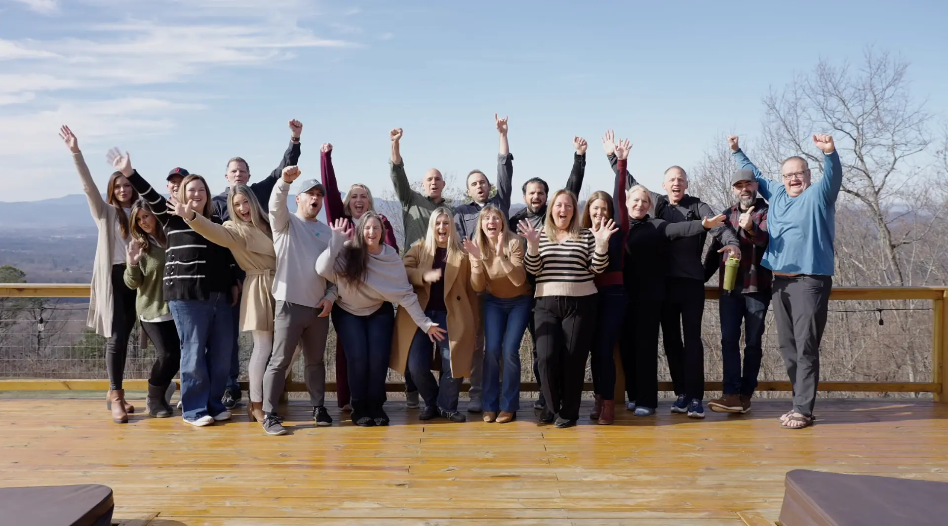 Agents together at an Agent Freedom Collective event